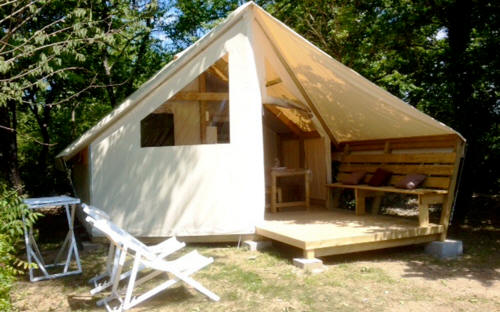tente lodge camping la source