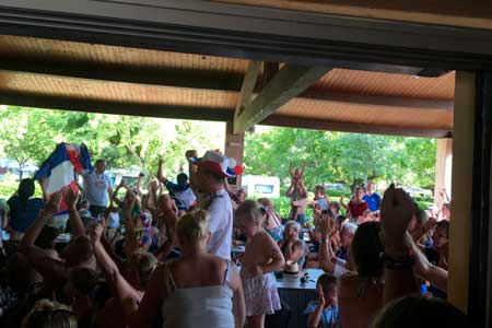 accueil au camping la source en ardeche meridionale