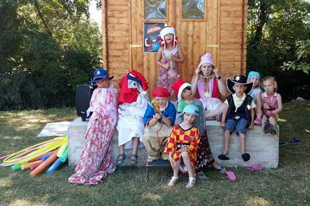 enfants camping la source ardeche