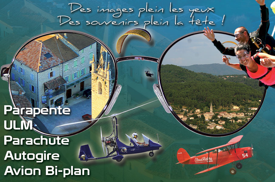 Loisirs sud ardeche activités aéronautique a proximité du camping la source ardeche