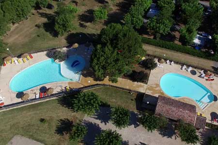 piscines camping la source ardeche